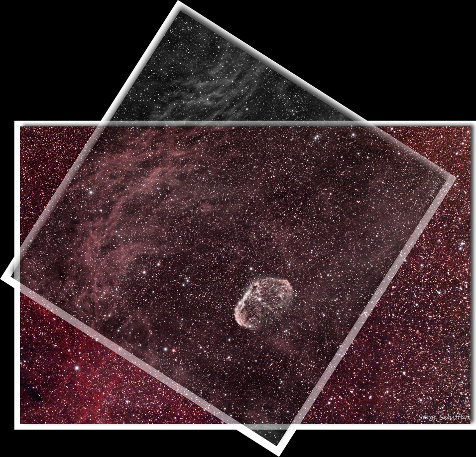 NGC 6888 / SH2 105 LE CROISSANT 